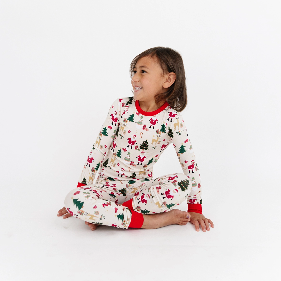 Cozy Christmas Bamboo Kids Pajamas