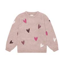 Girls Heart Sweater