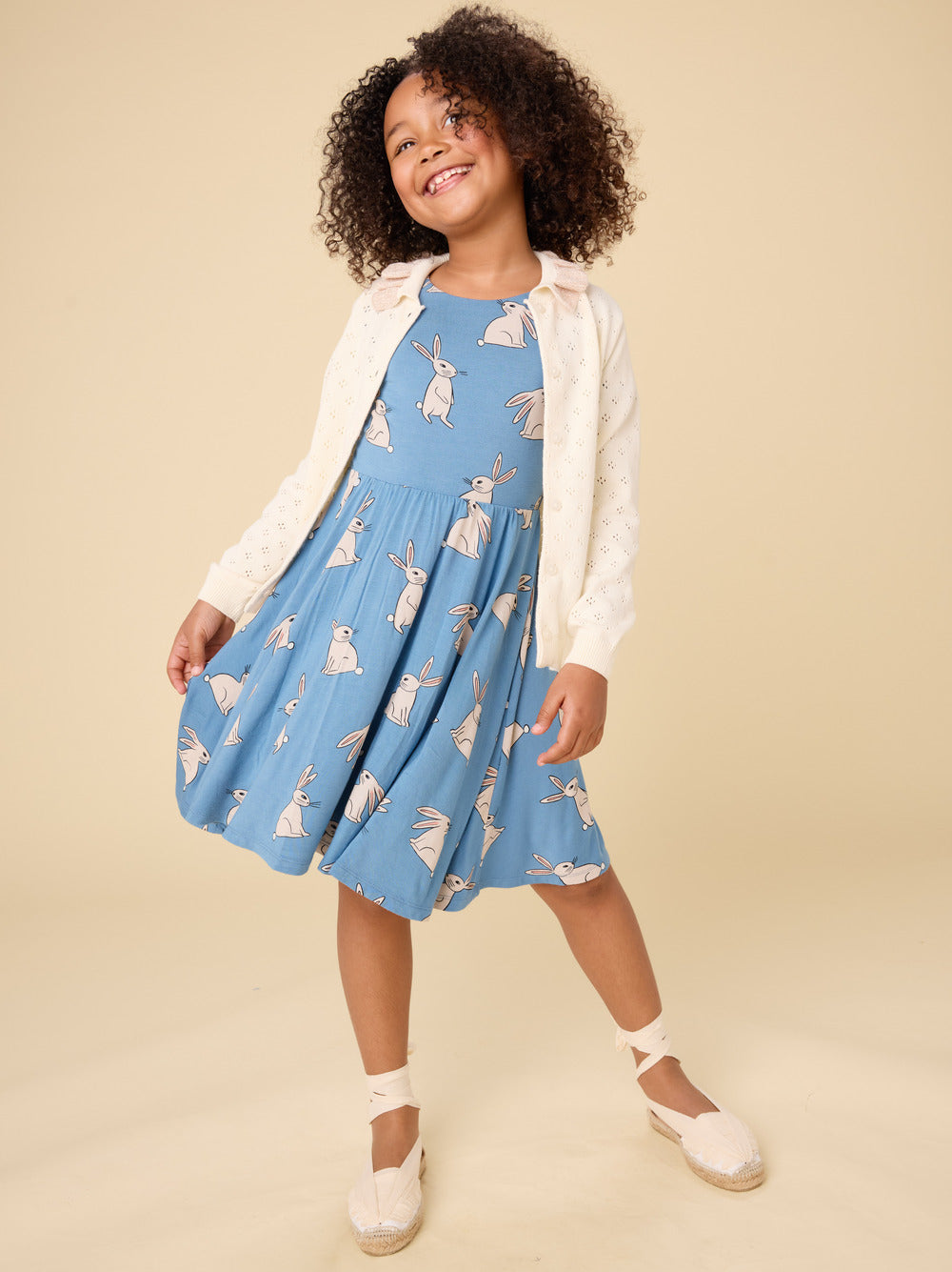 Girls Bamboo Bunny Best Dress