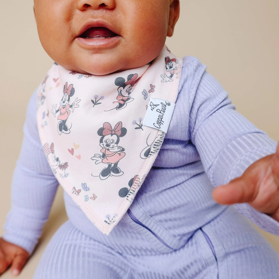 Minnie Mouse Baby Bandana Bib Set 4pk