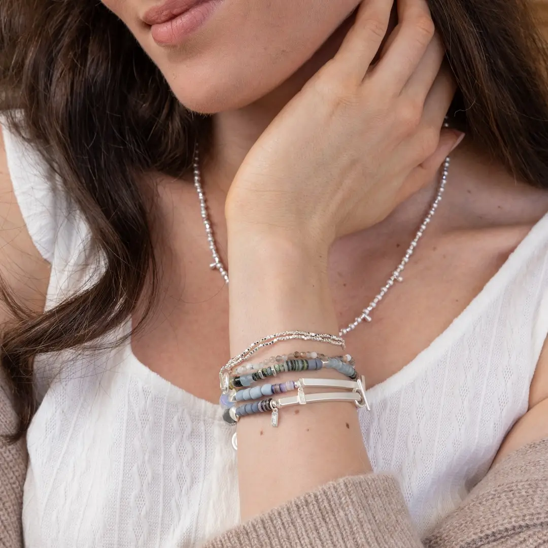 Hidden Message Bracelet Strong/Opalite