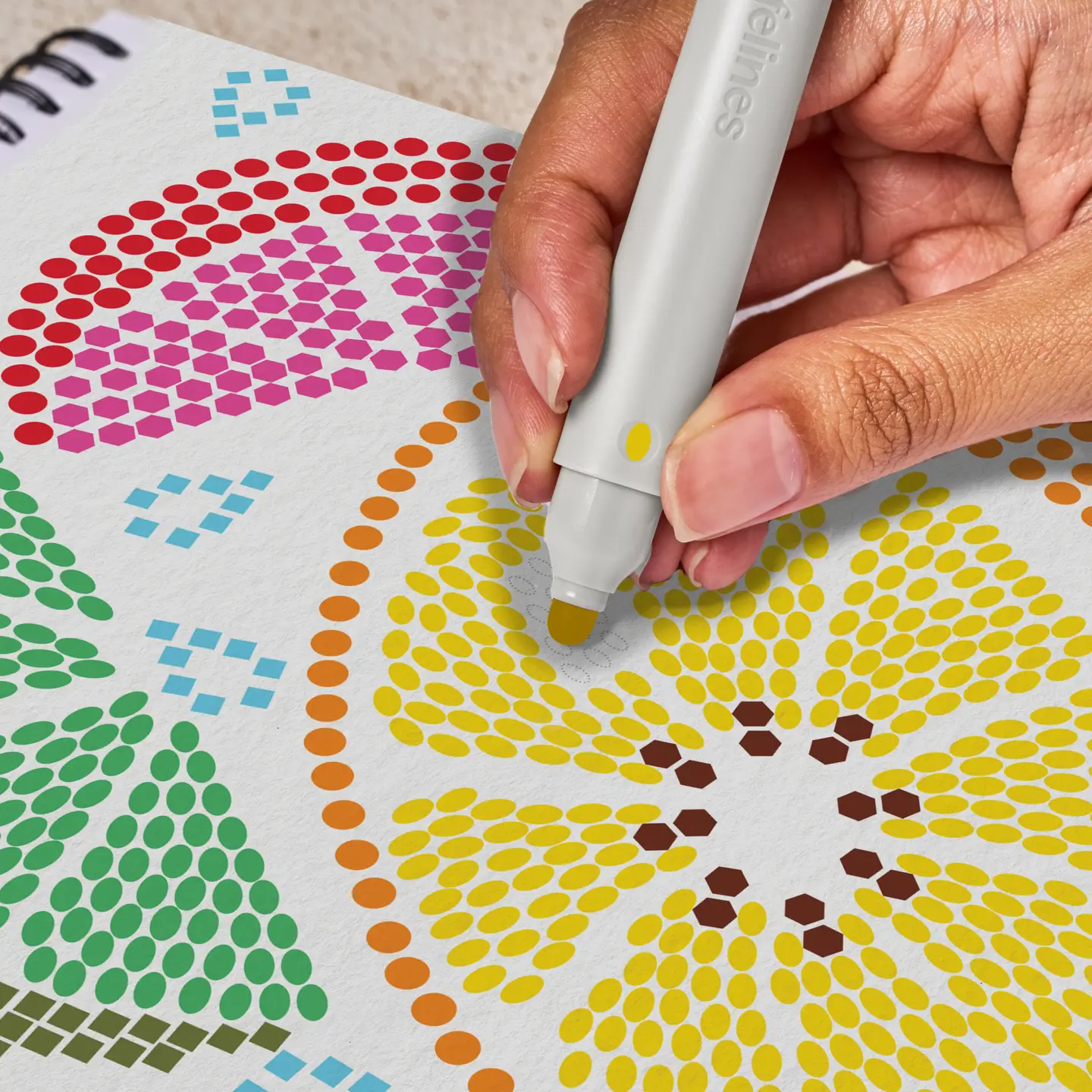 Flowart - Stamp By Shape- Secret Garden