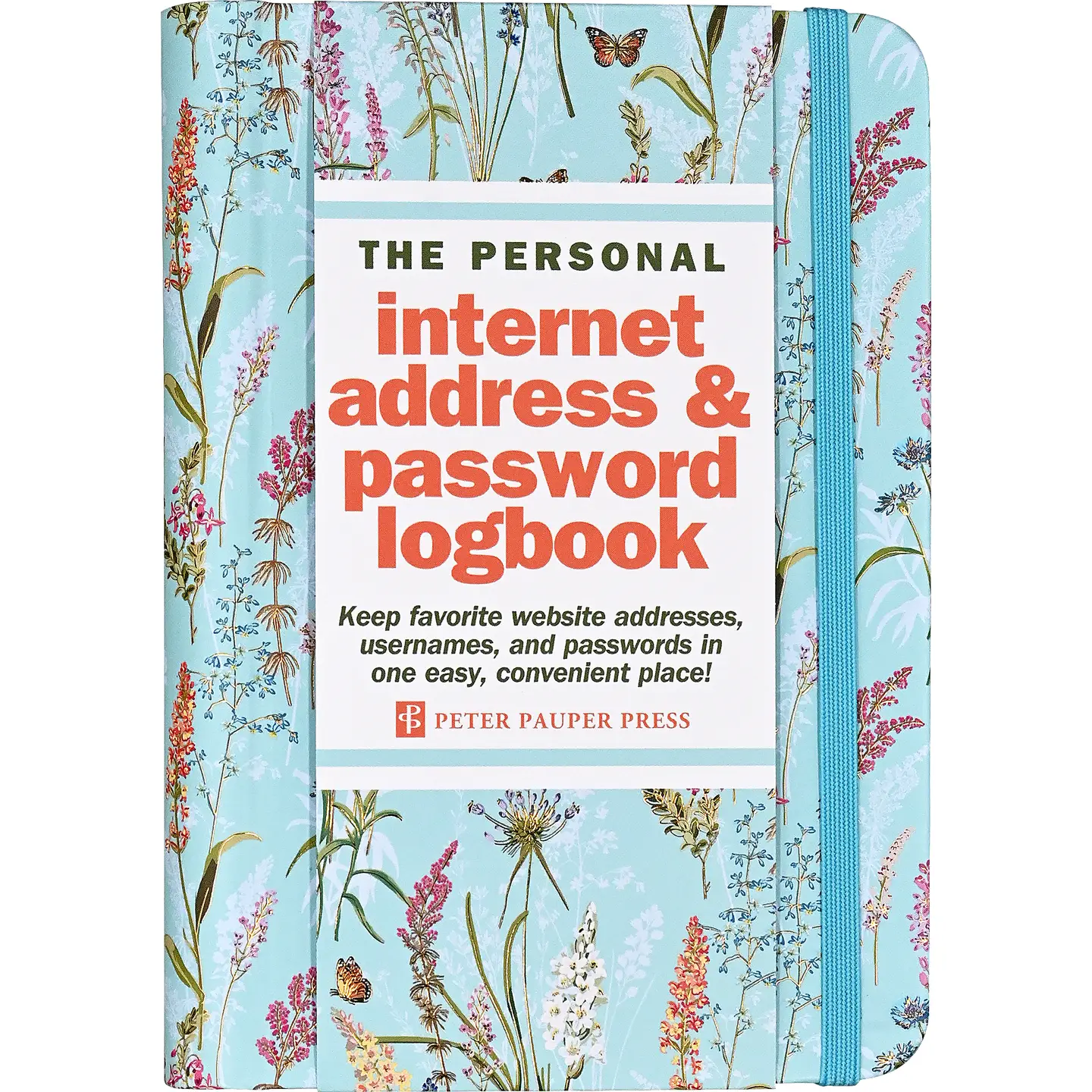 Blooms & Butterflies Internet & Password Log