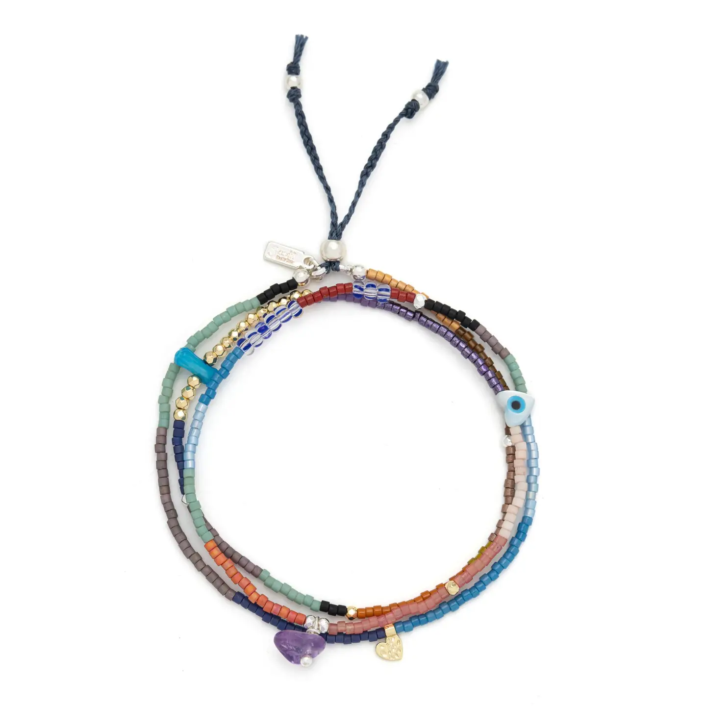 Amethyst Necklace/Bracelet - Friends Are the Best