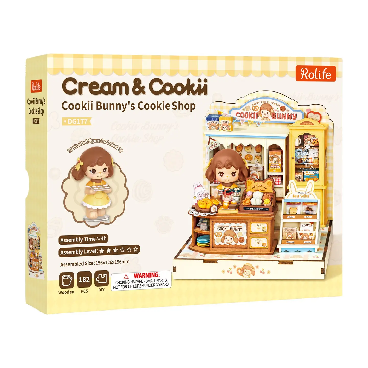 DIY Miniature House Cookii Bunny’s Cookie Shop