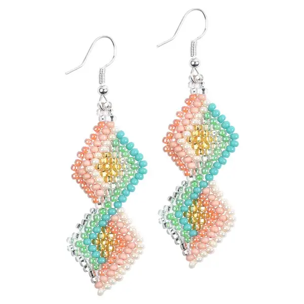 Beaded Earrings Boho Chic