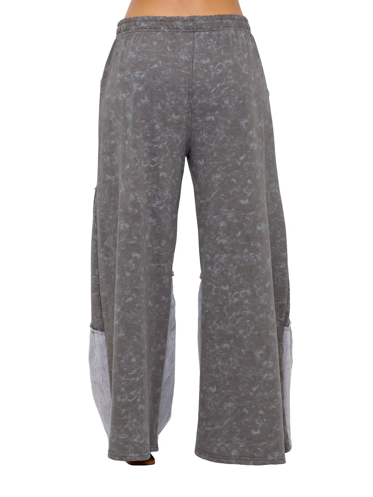 Vintage Washed Patchwork Pants