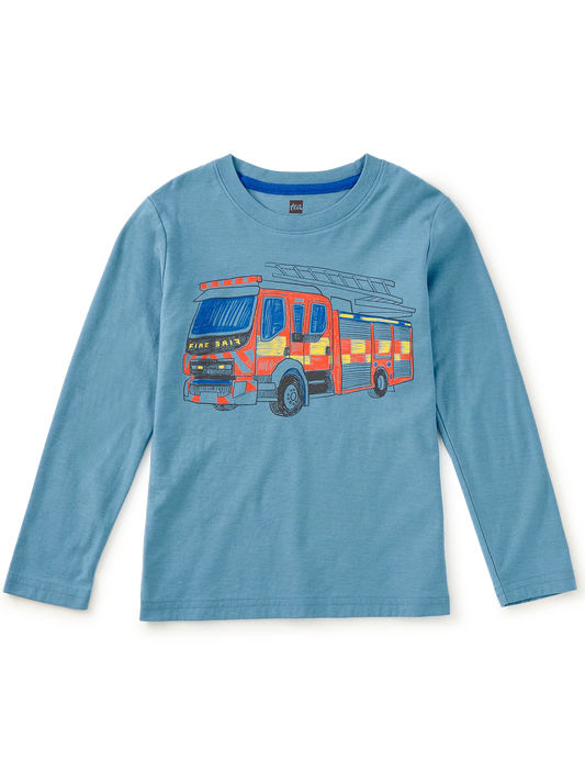 Fire Brigade Long Sleeve Graphic Tee