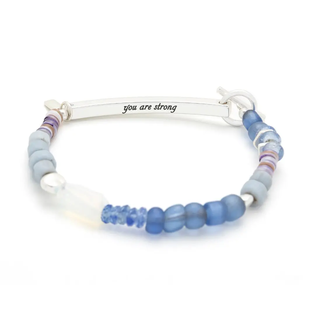 Hidden Message Bracelet Strong/Opalite
