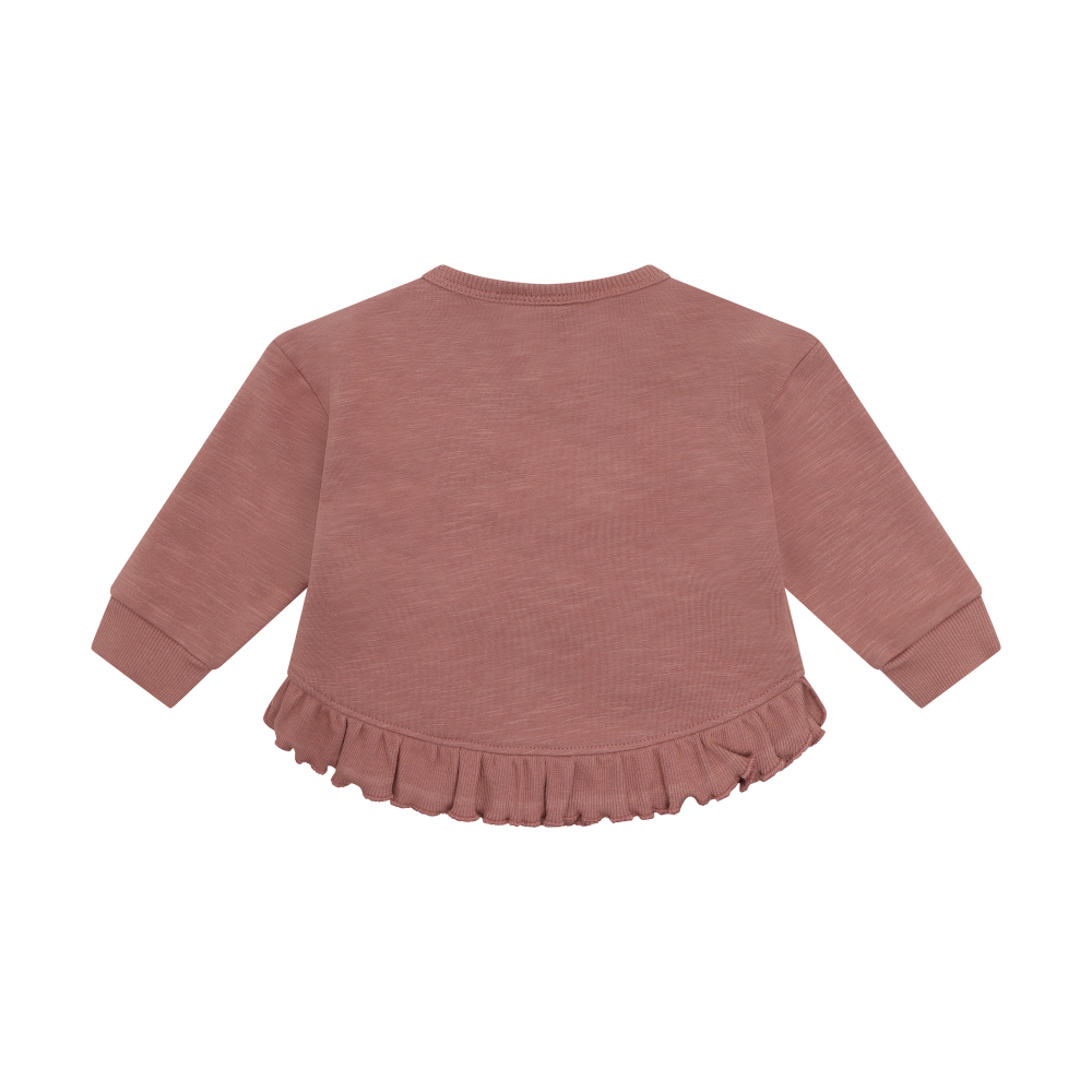 Baby Girl Heart Cat Sweatshirt Top