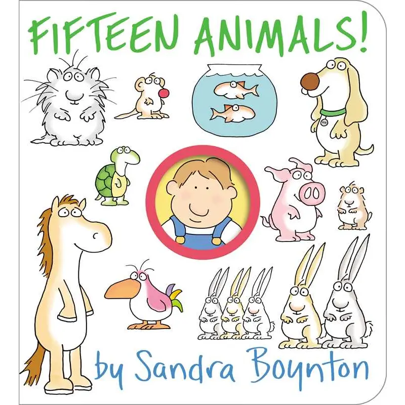 Fifteen Animals Board Book