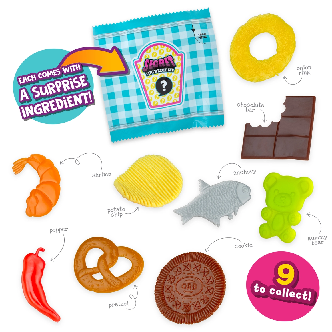 Stretchee Foods Sensory Toy