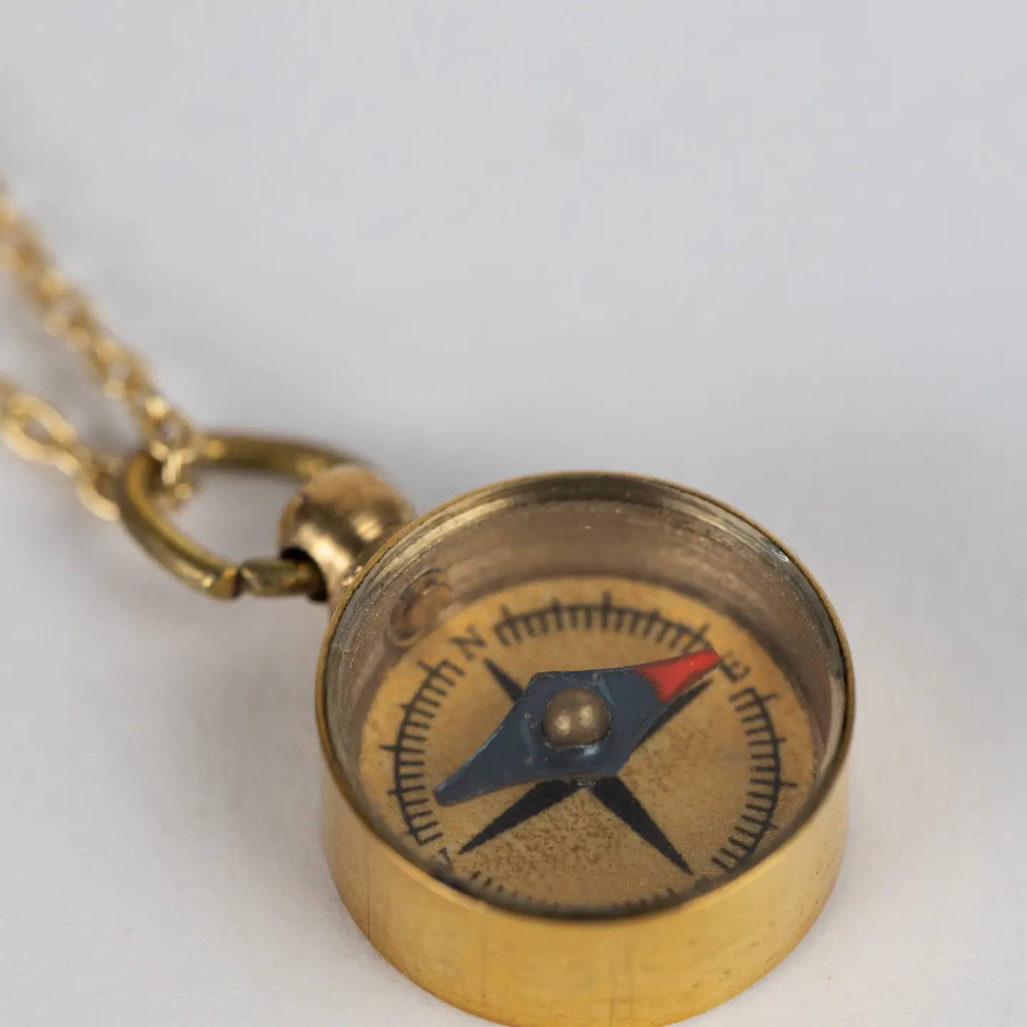 Find Your Way Compass Necklace