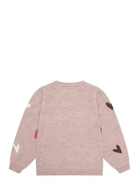 Girls Heart Sweater