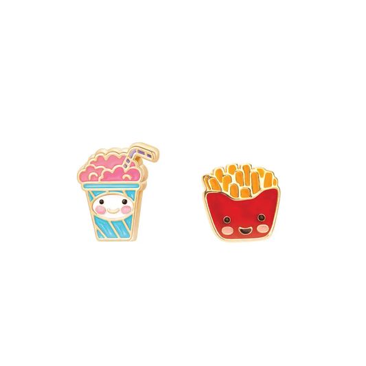 Milkshake + Fries Stud Earrings