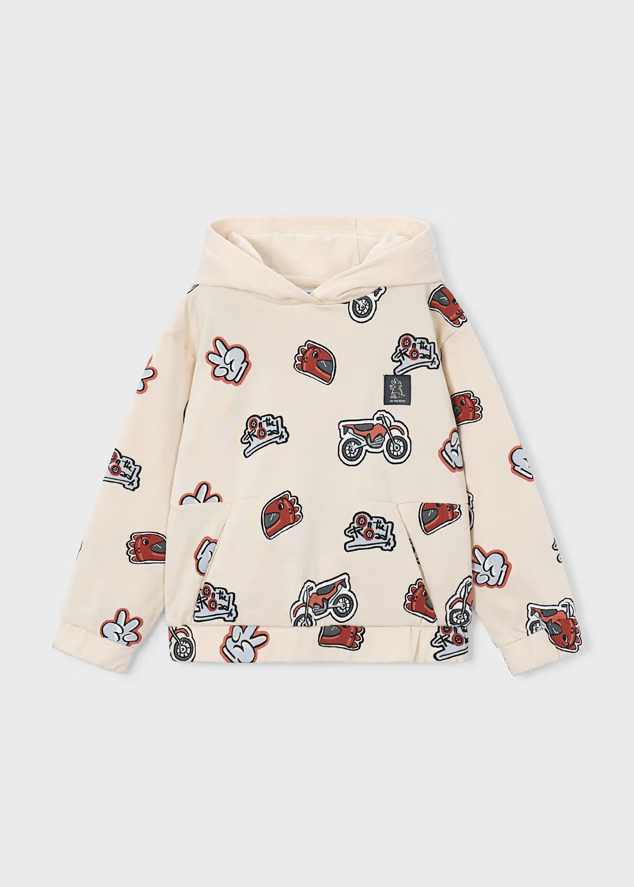 Boys Printed Hoodie