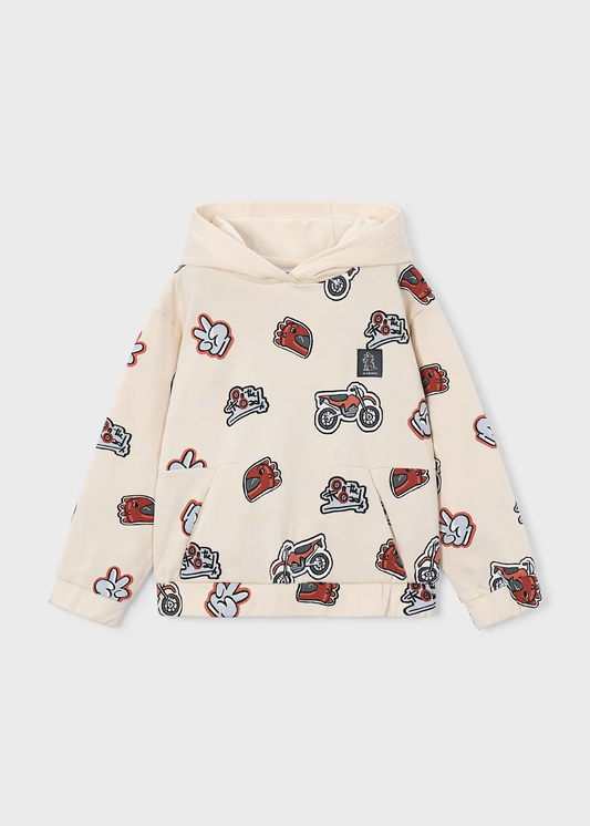 Boys Printed Hoodie