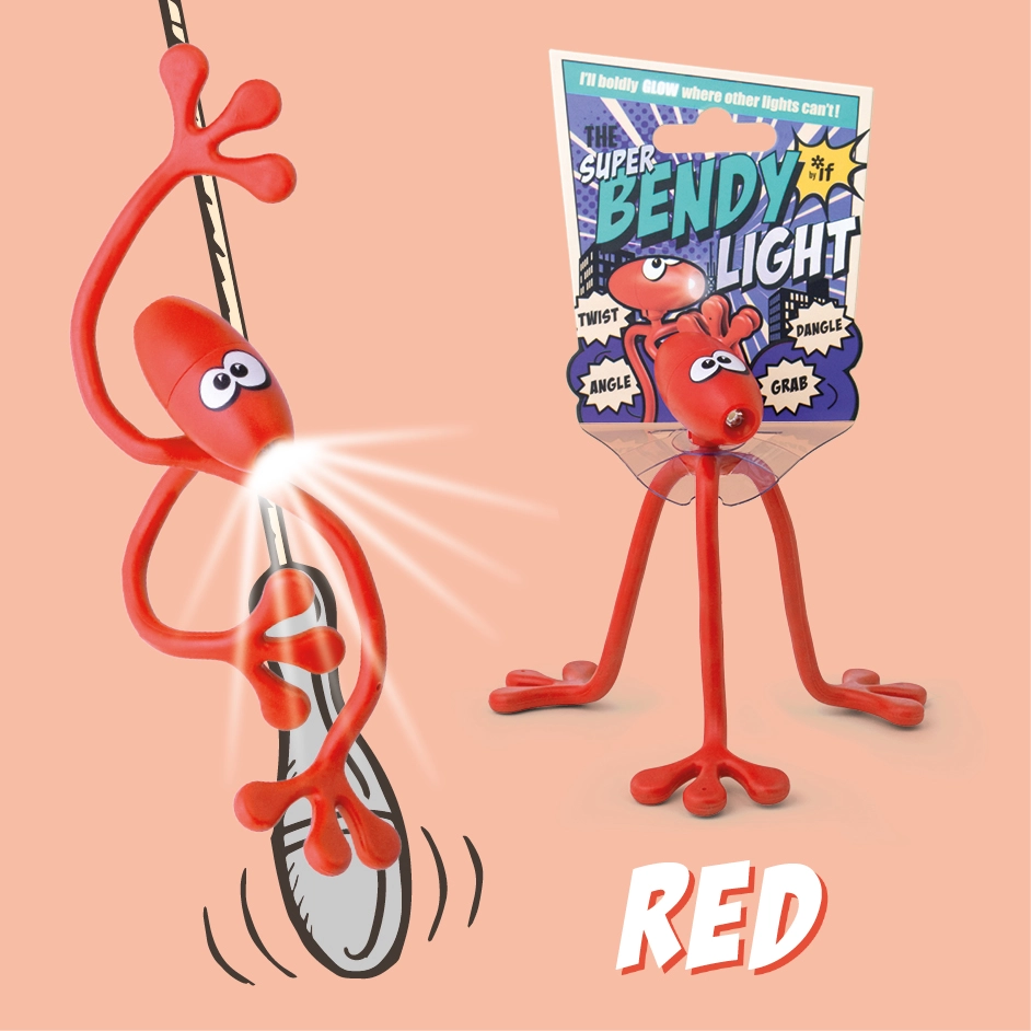 The Super Bendy Light Red
