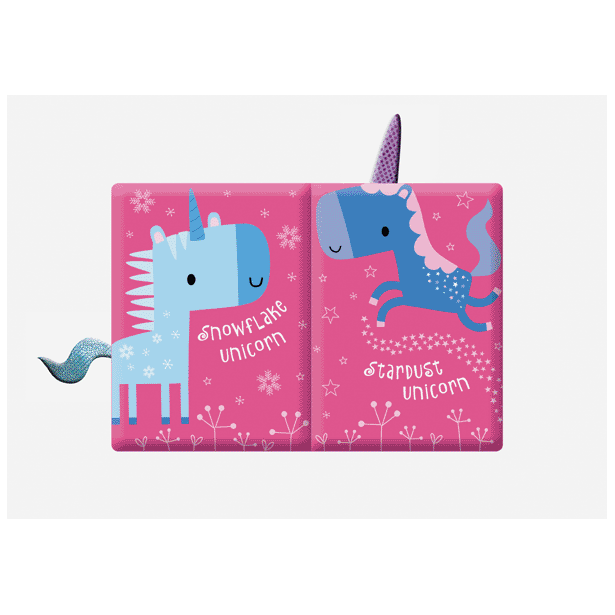 Unicorn Fun Crinkle Soft Baby Book