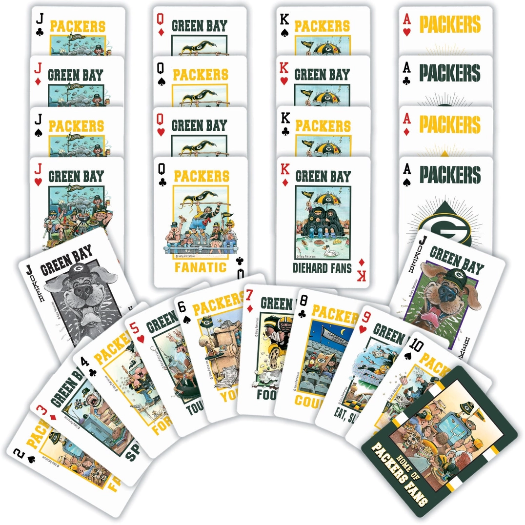 Green Bay Packers Fan Deck Playing Cards