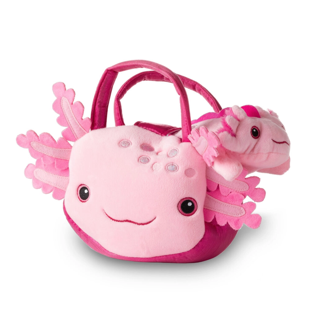 Axolotl Plush + Purse Set