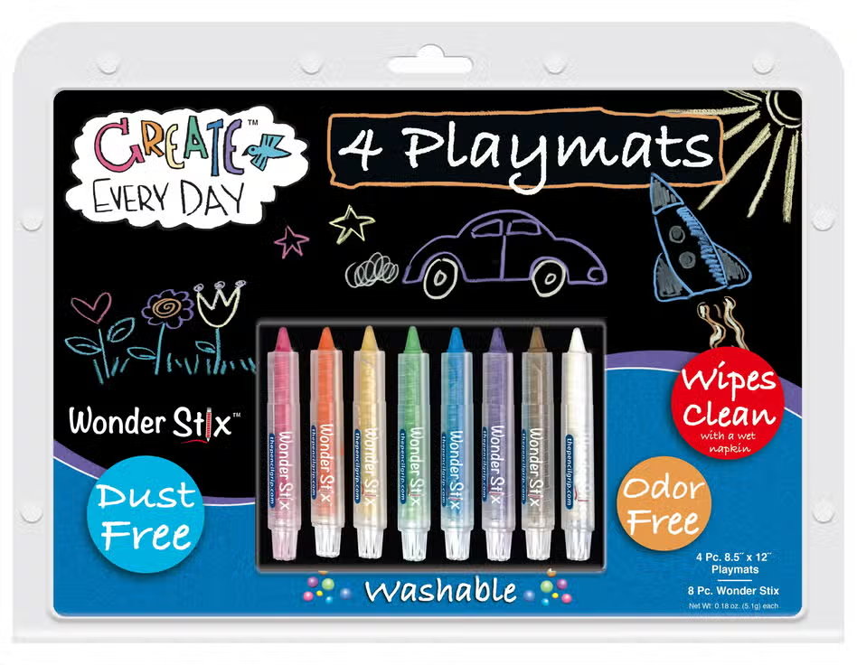 Playmat Coloring Kit Set