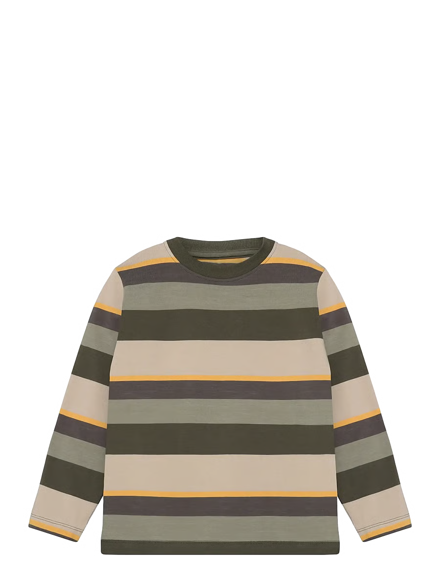 Boys Striped Long Sleeve Tee