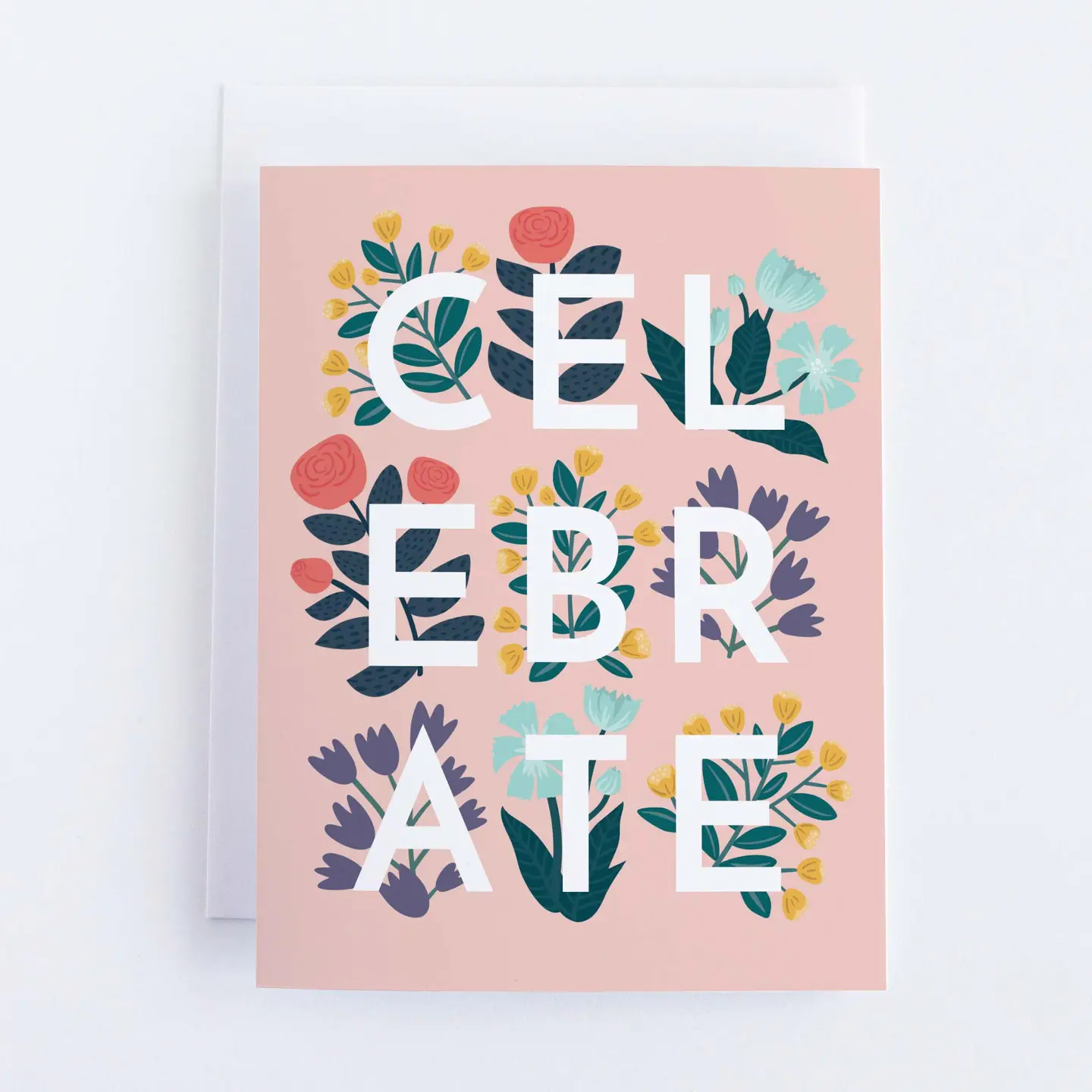 Celebrate Floral Birthday Card