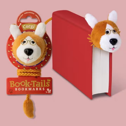 Book-Tail Bookmark Corgi Dog