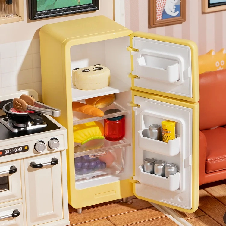 Miniature House Kit: Happy Meals Kitchen