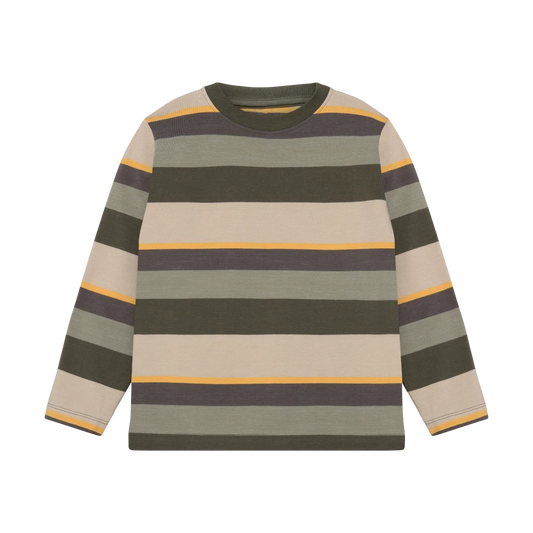 Boys Striped Long Sleeve Tee