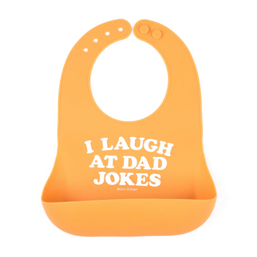 Wonder Bib - I Laugh at Dad Jokes