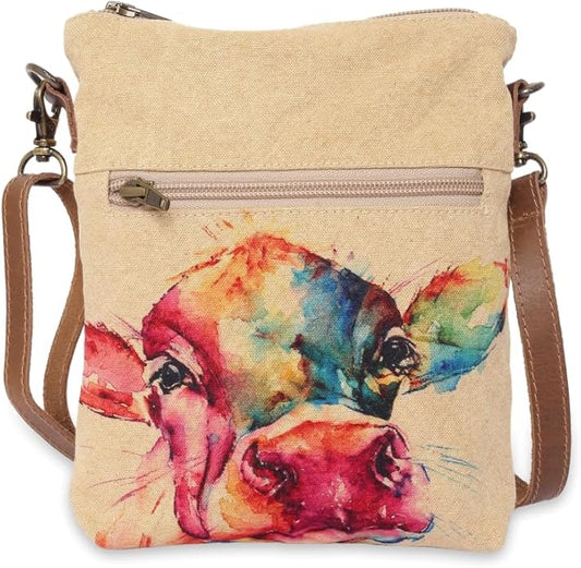 Cow Slim Sling Bag