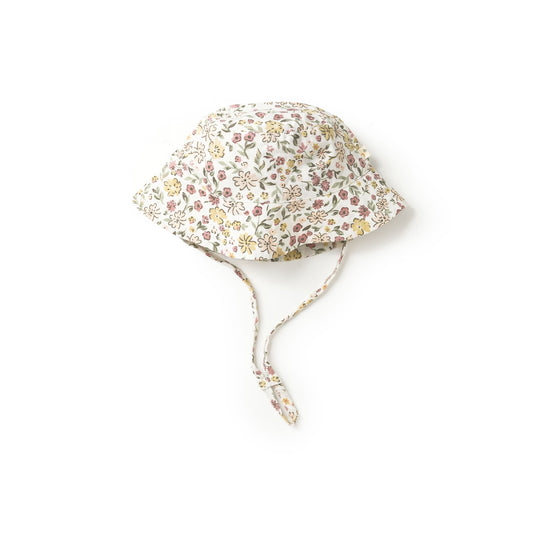 Organic Bucket Sun Hat - Wild Meadow