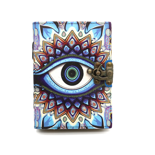 Azure Eye Leather Journal