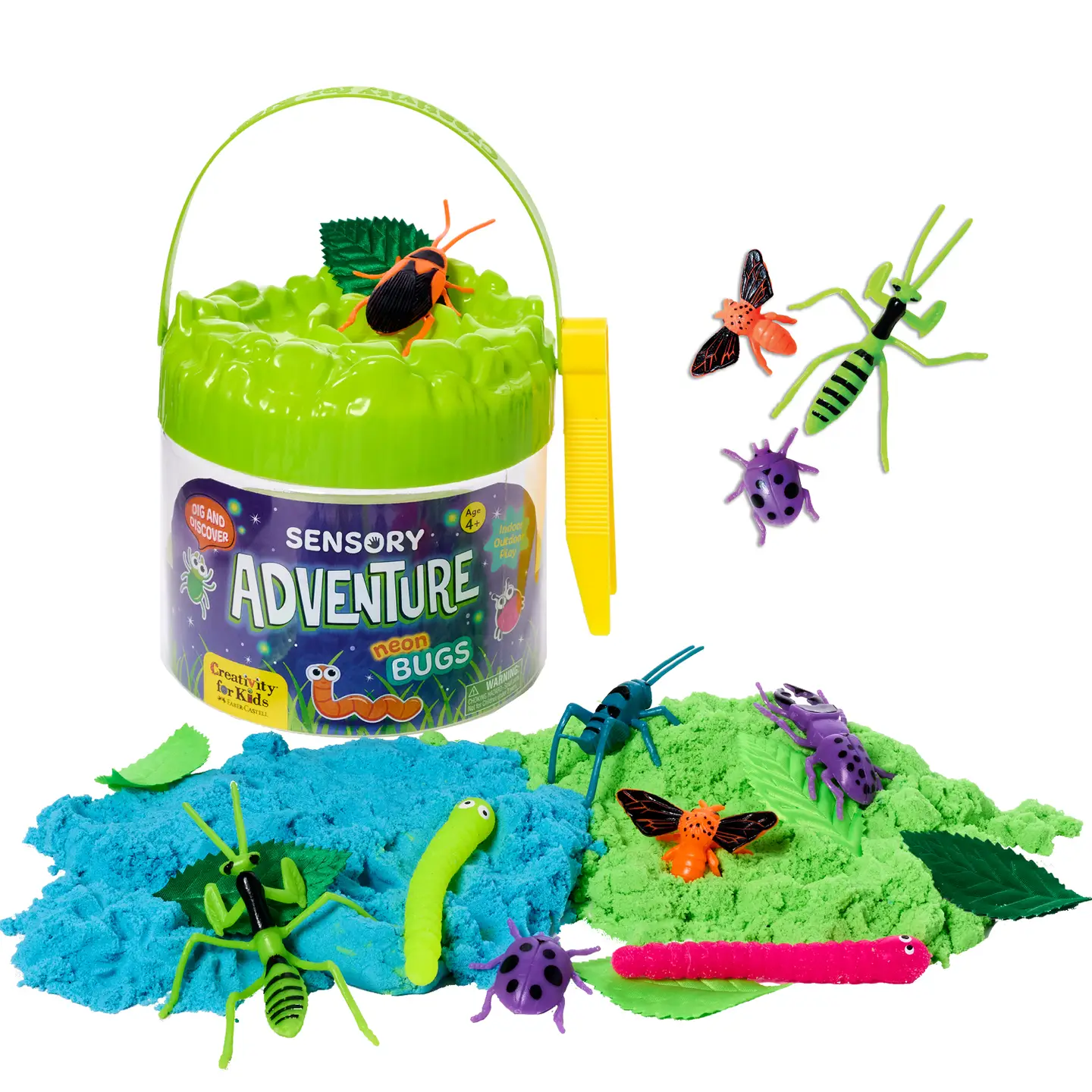 Sensory Adventure Bucket - Neon Bugs