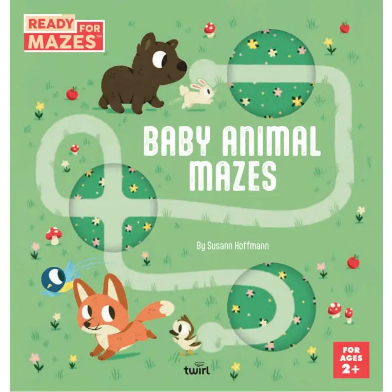 Ready For Mazes: Baby Animal Board Book