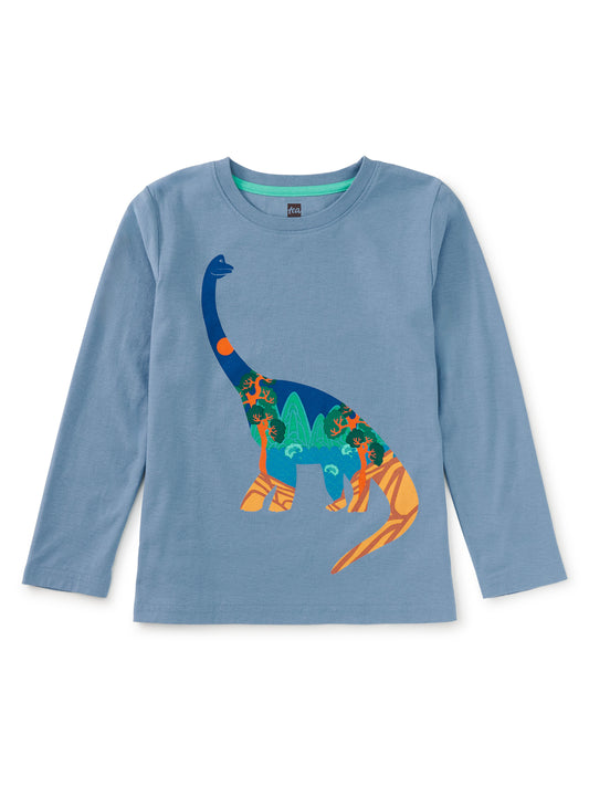 Kids Korea in Dino Graphic Tee