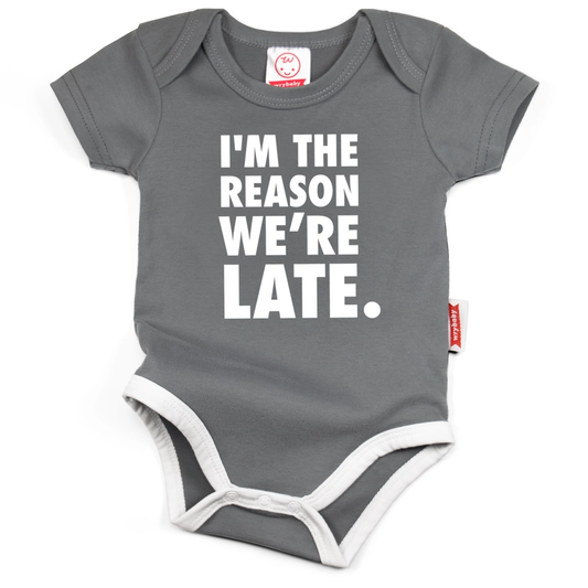 I'm the Reason We're Late Onesie