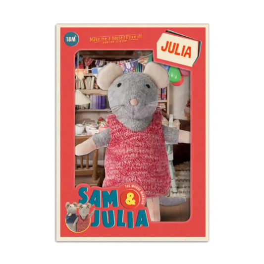 Sam & Julia Plush Mouse Julia