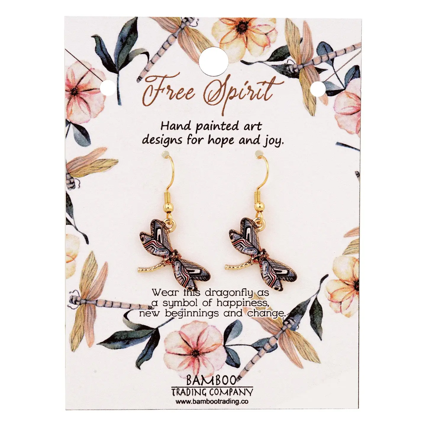 Free Spirit Dragonfly Earrings