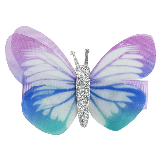 Girls Silk Butterfly Hair Clip