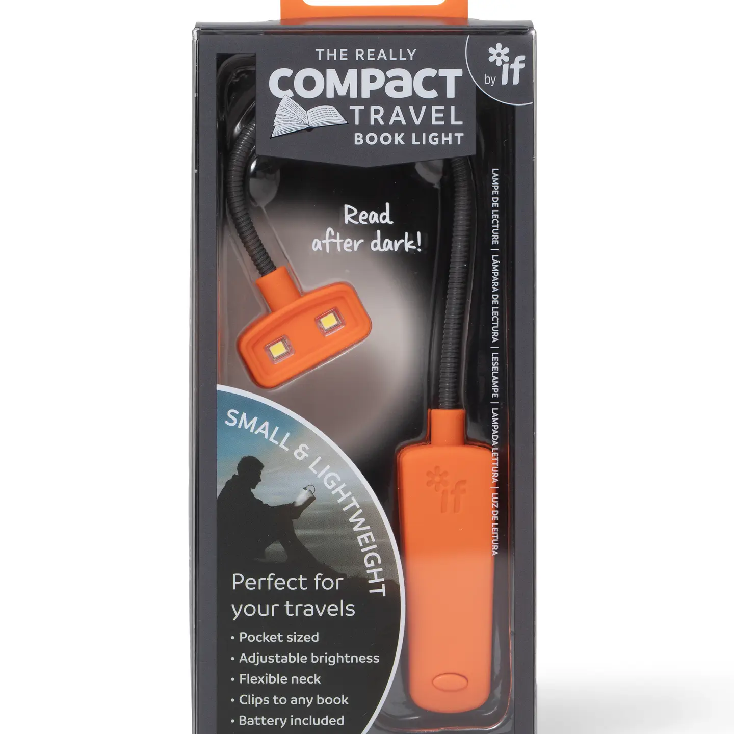 Really Compact Reading Light - Orange