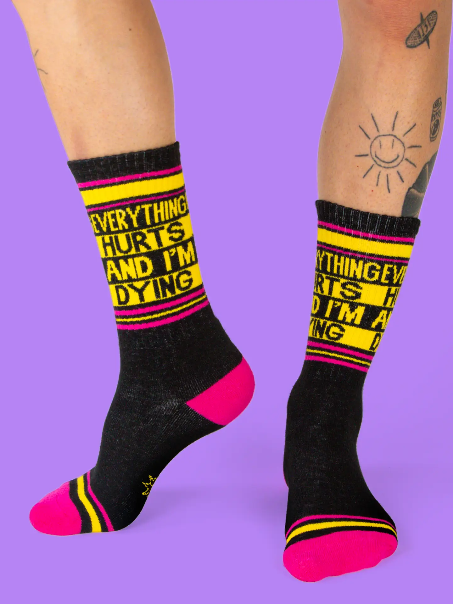 Everything Hurts Dying Socks