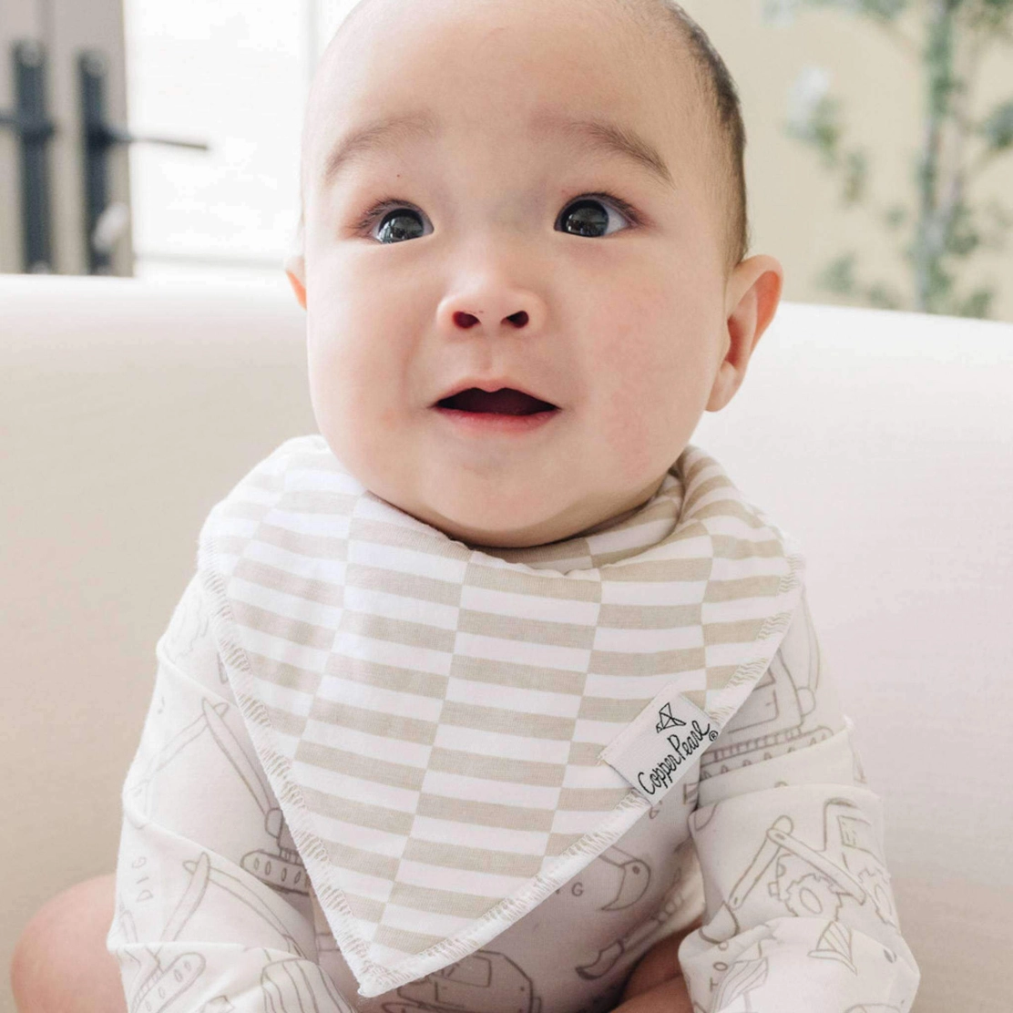 Gage Baby Bandana Bib Set 4pk