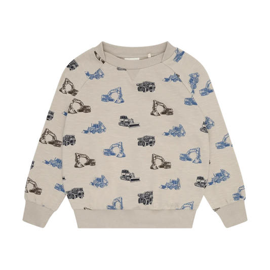 Kids Construction Truck Sweatshirt