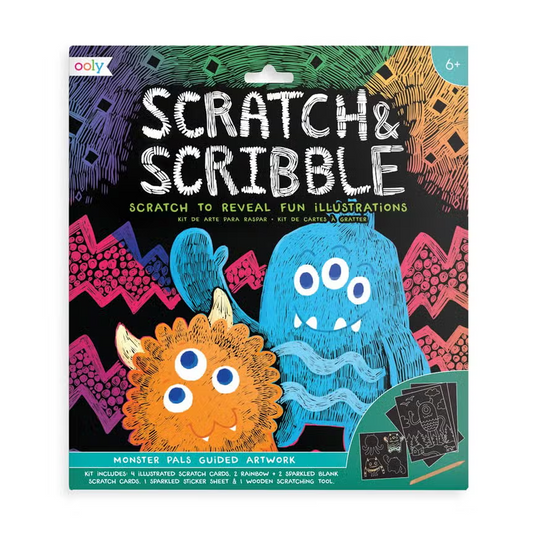 Scratch & Scribble Monster Pals
