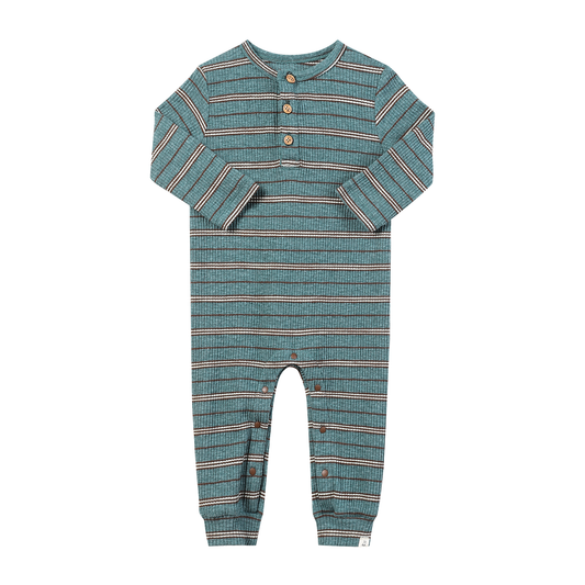 Baby Mason Ribbed Romper