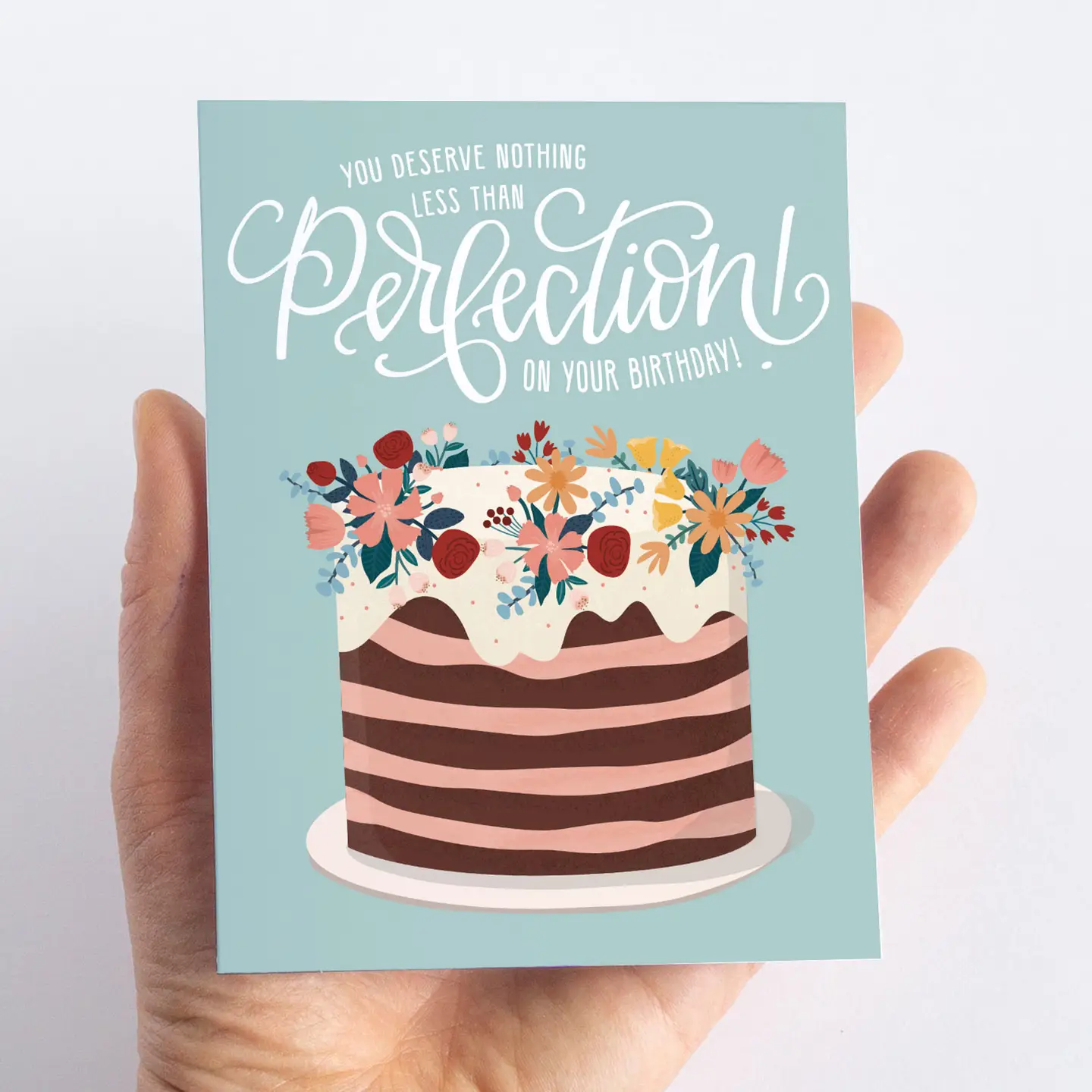 Perfection Birthday Card