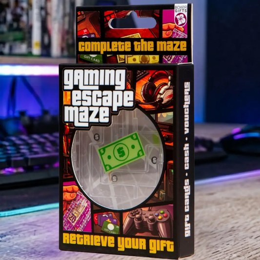Gaming Gift Card Escape Maze